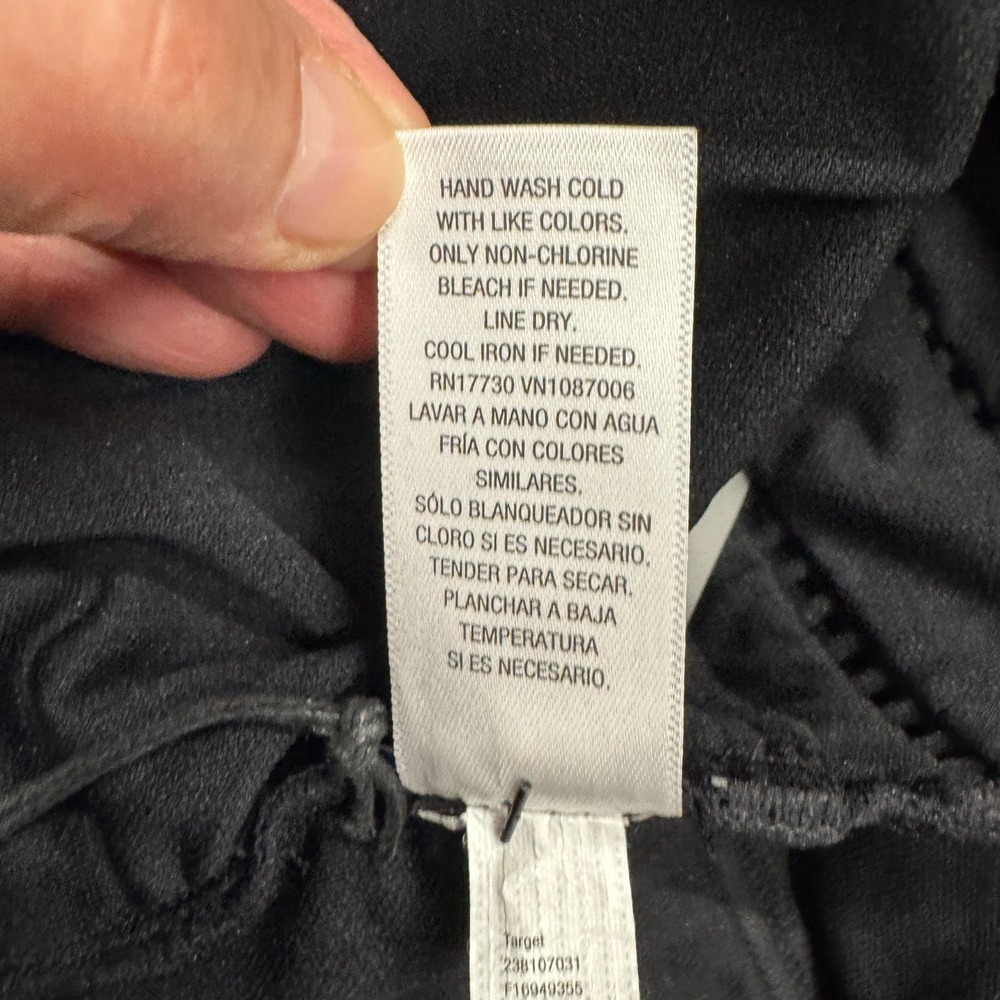 Shade & Shore Black High Neck Swimsuit, Size XS (0-2), One Piece Open Back NEW - Picture 10 of 12